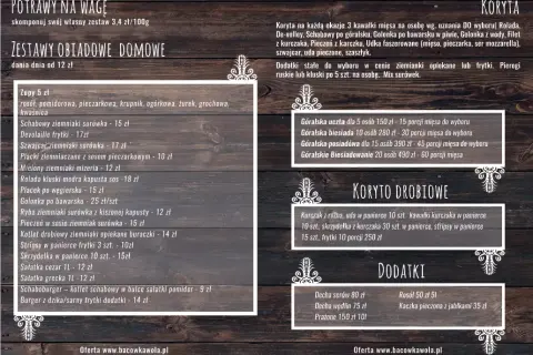 Restauracja bacówka: Menu, ceny i smaki prawdziwej góralskiej kuchni