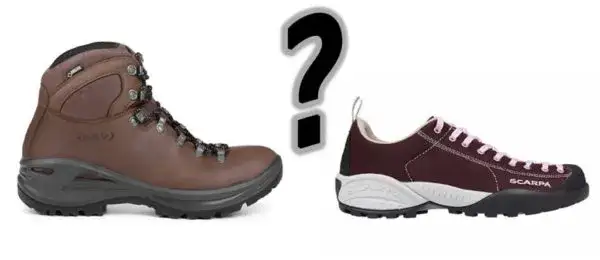 buty trekkingowe wysokie i niskie porównanie