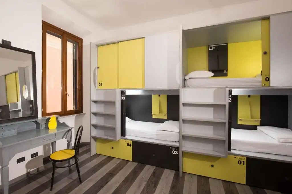 Wnętrze hostelu Rzym
