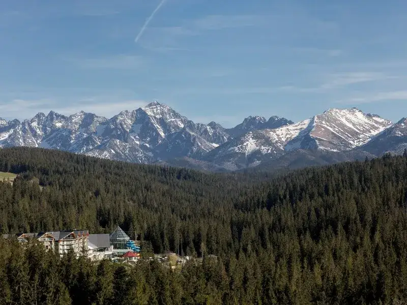 Termy BUKOVINA baseny z widokiem na Tatry