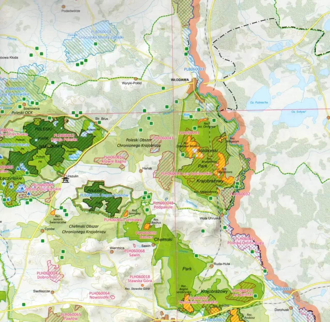 Lubelskie atrakcje turystyczne mapa