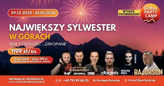 Para rezerwująca Sylwestra online