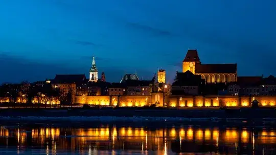 Rynek Staromiejski Toruń panorama